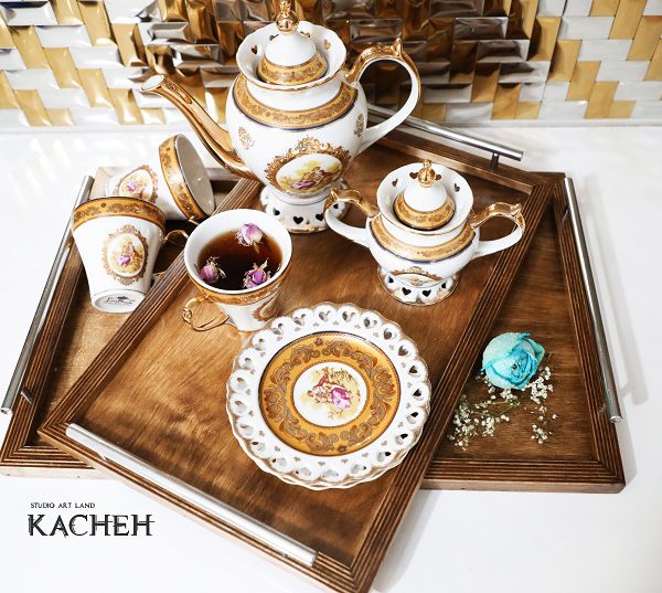 سینی دسته فلزی