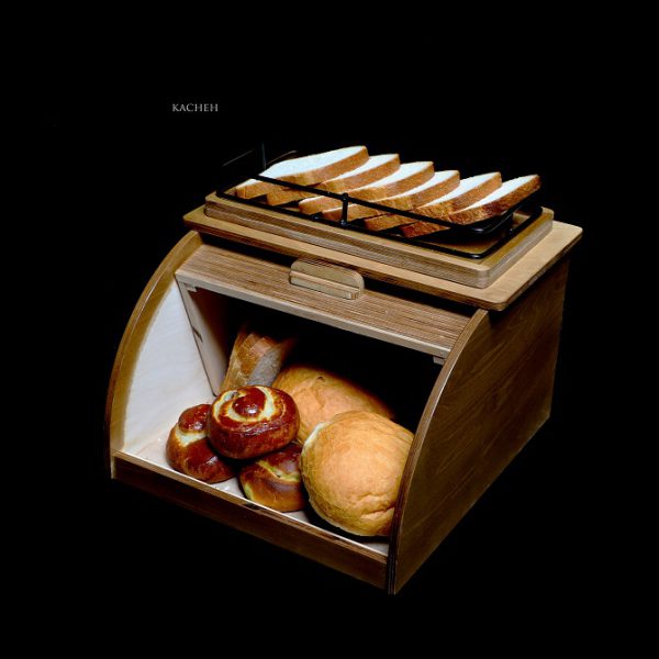 جانونی چوب و فلز همراه با سینی